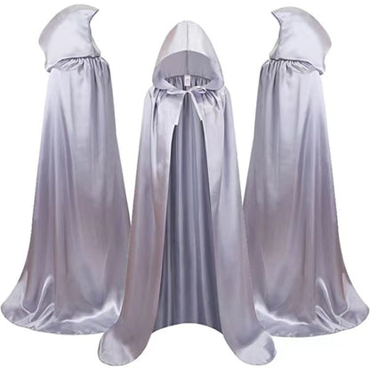 Spooky Gothic Hooded Halloween Cloak