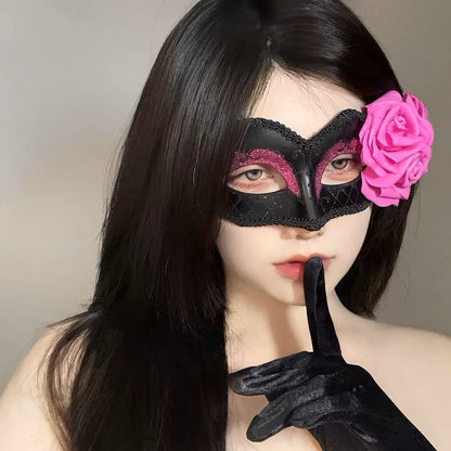 Halloween Second Dimension Half Face Mask