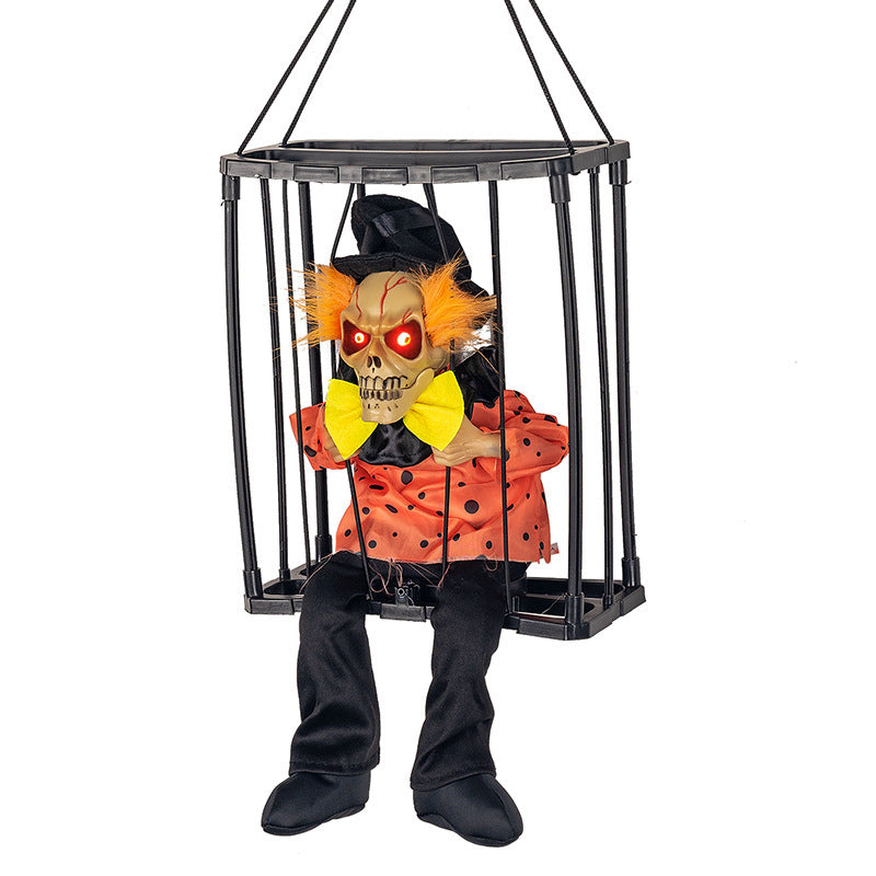 Halloween Hanging Cage Ghost