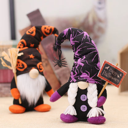 Halloween Faceless Doll Ornaments