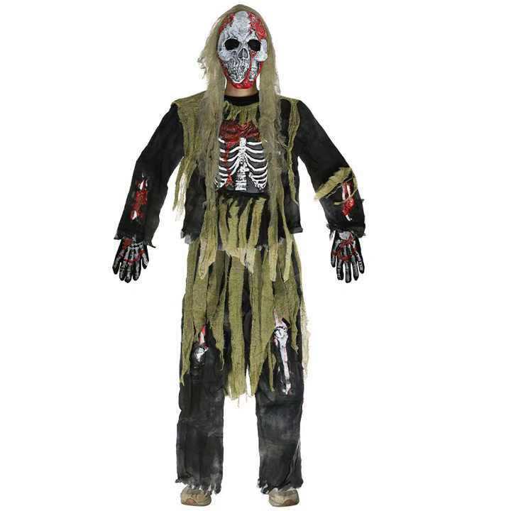 Rough Green Skeleton General Suit