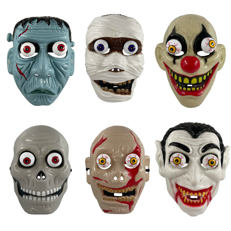 Skull Funny Dress Up Vampire Face Demon Mask