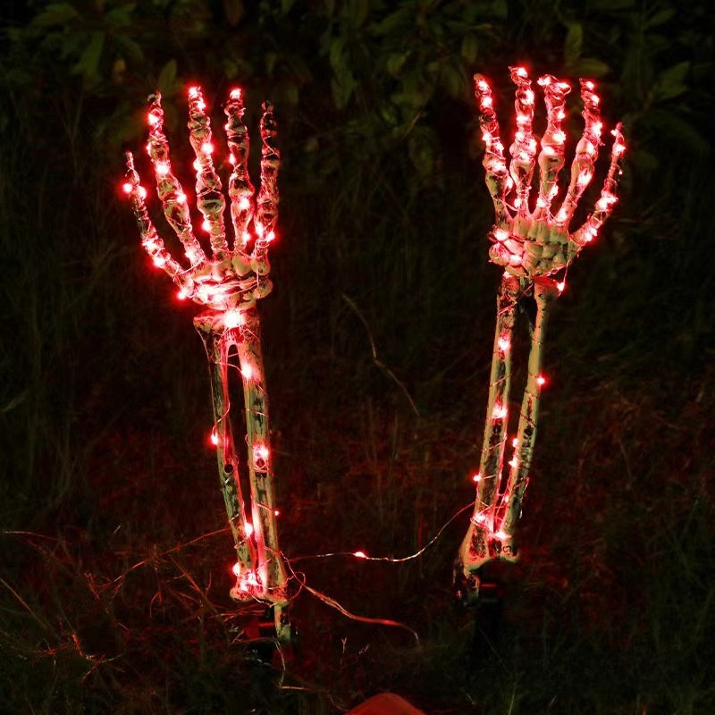 LED Halloween Skeleton Hand Ground Light