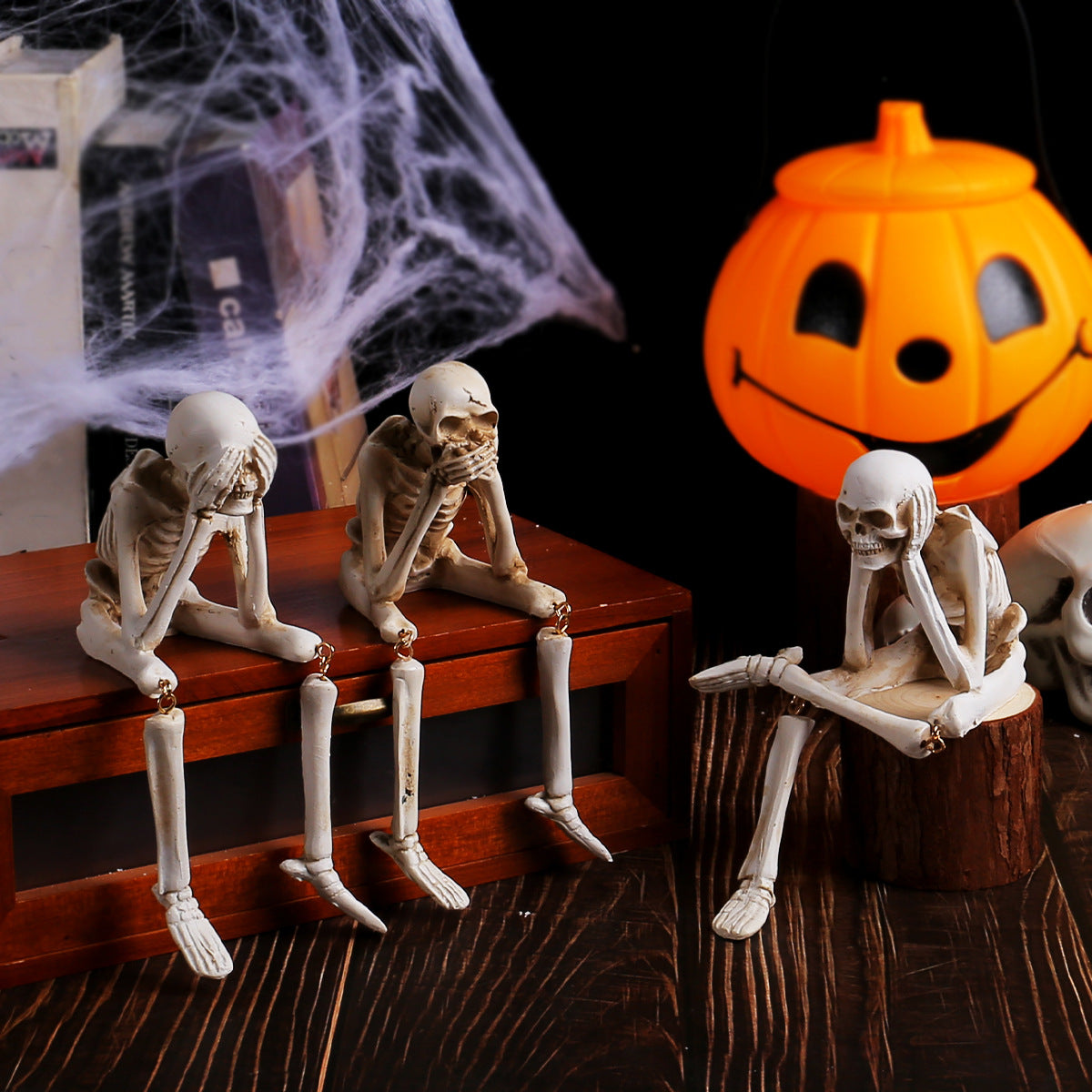Halloween Resin Skull Decorations